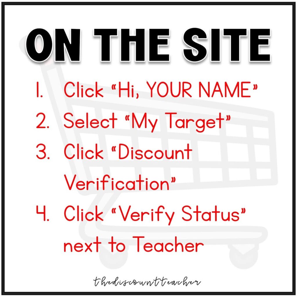 Target Teacher Discount