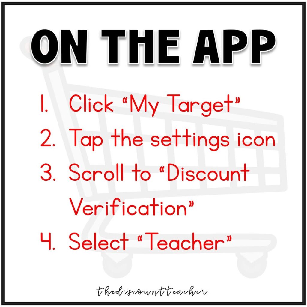 Target Teacher Discount